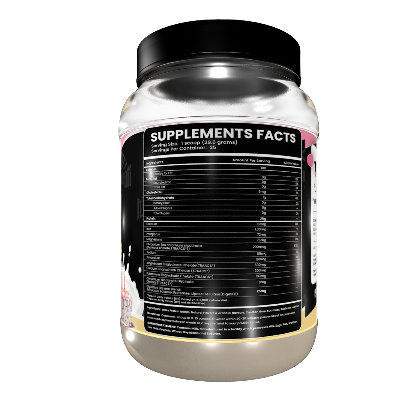 Whey protein isolate 1.6lb